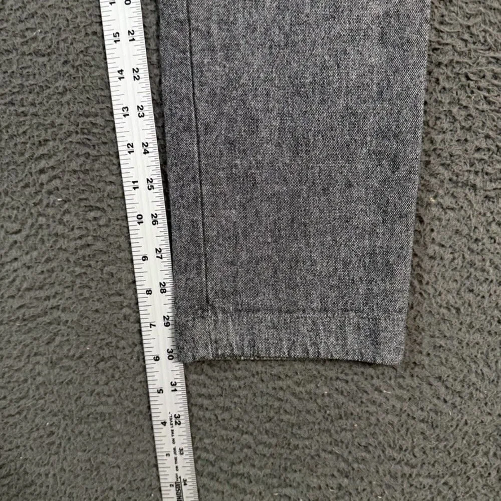 J Crew Pants Mens 30x32 Gray 484 Slim Fit Brushed Cotton Stretch Chino Preppy